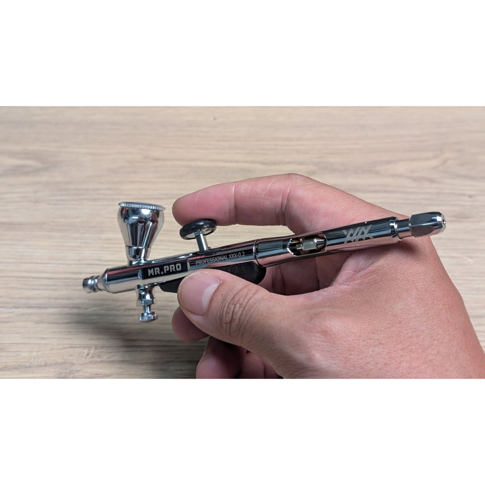 [从人] Madworks XXX MR.PRO 0.2 噴筆 HEX MAD 雙動噴筆-細節圖7