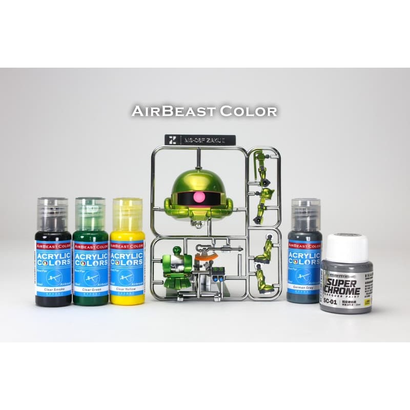 [从人] AirBeast 硝基漆 SC-01 Super Chrome 超級鍍鉻銀 (電鍍銀) 免稀釋-細節圖4