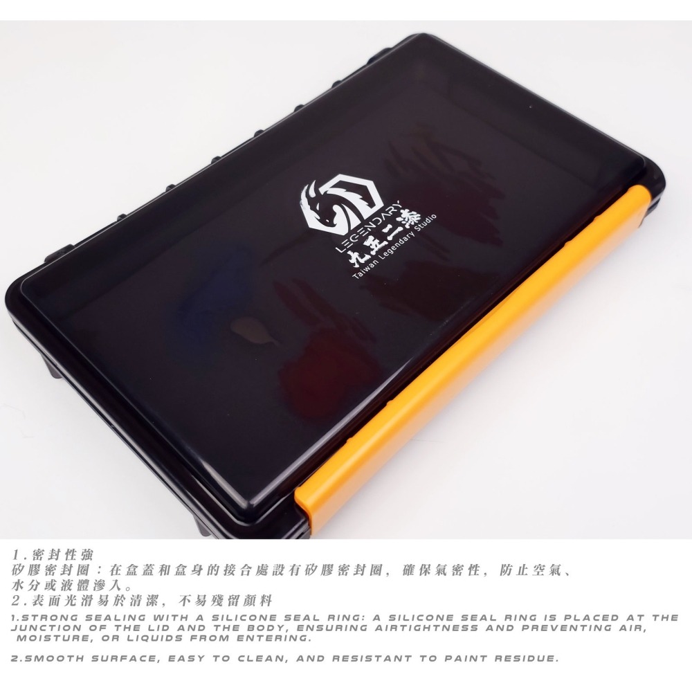 [从人] 九五二漆 水性漆 濕盤 保濕盤 色盤 調色盤 水性漆溼盤 筆塗溼盤 溼盤 模型用 調色盤-細節圖3