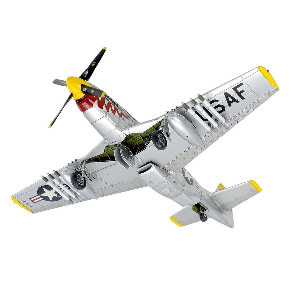 [从人] 田宮 TAMIYA 1/72 F-51D 野馬戰鬥機 韓戰版 60754 組裝模型-細節圖2