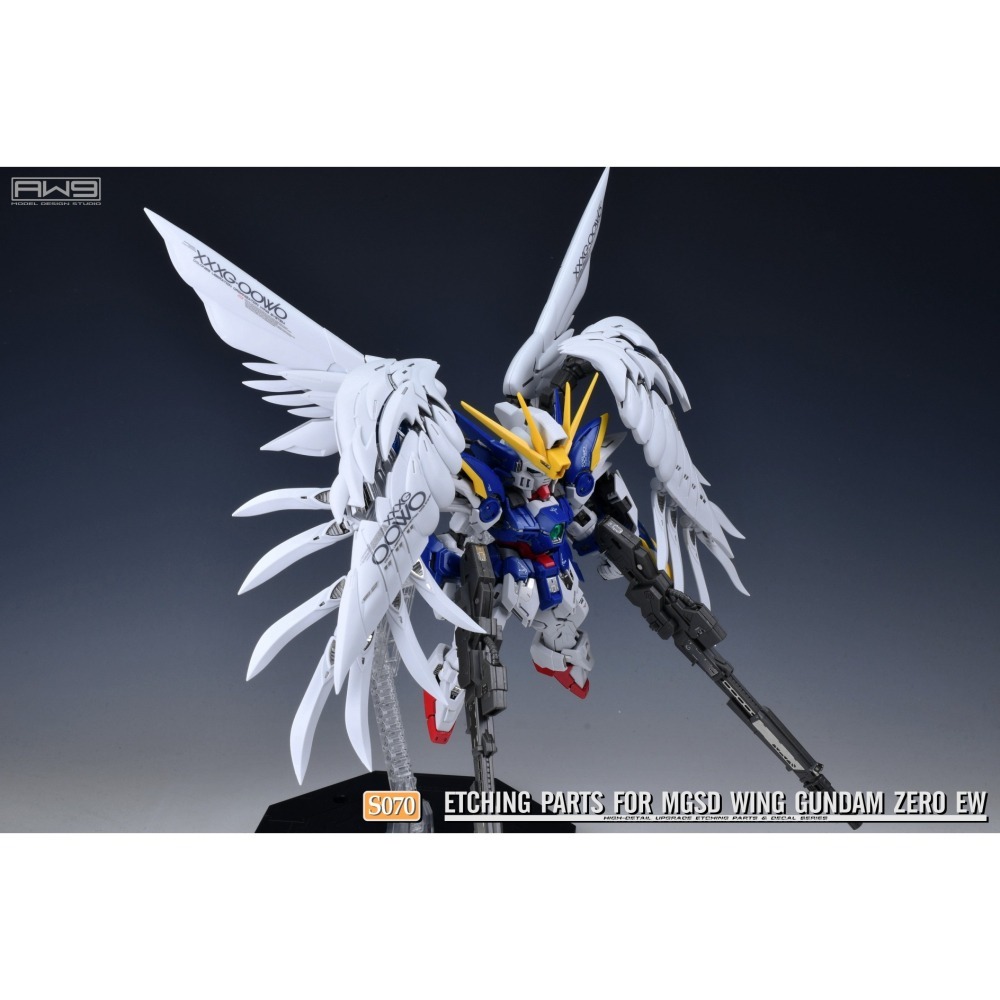 [从人] MAD AW9 S70 MGSD 飛翼零式 蝕刻片附水貼 S070-細節圖3