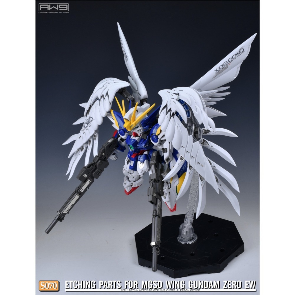 [从人] MAD AW9 S70 MGSD 飛翼零式 蝕刻片附水貼 S070-細節圖7