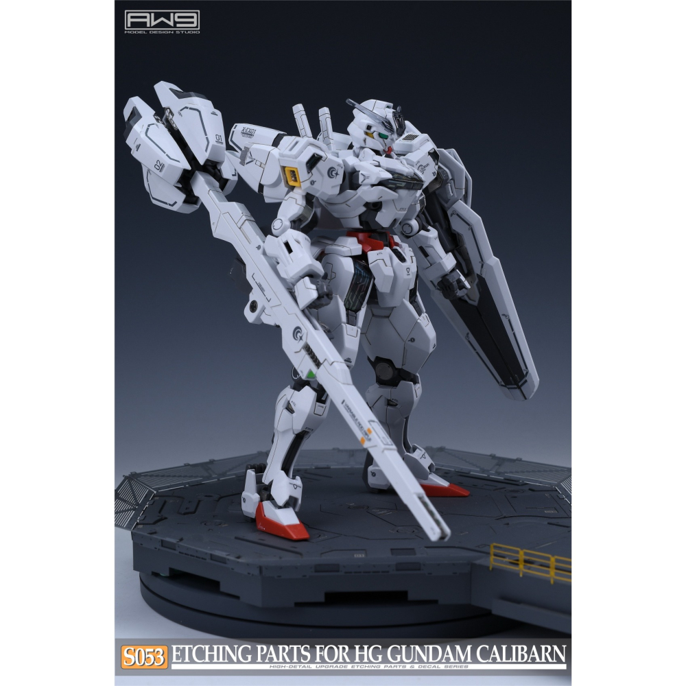 [从人] MAD 鋼魂 AW9 S53 HG 異靈鋼彈 專用蝕刻片改裝 套組 不含本體 S053-細節圖4