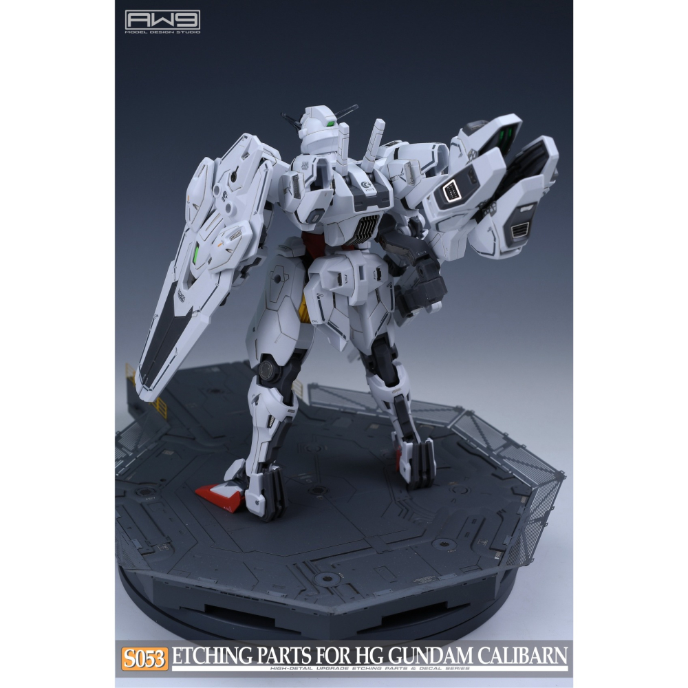 [从人] MAD 鋼魂 AW9 S53 HG 異靈鋼彈 專用蝕刻片改裝 套組 不含本體 S053-細節圖5