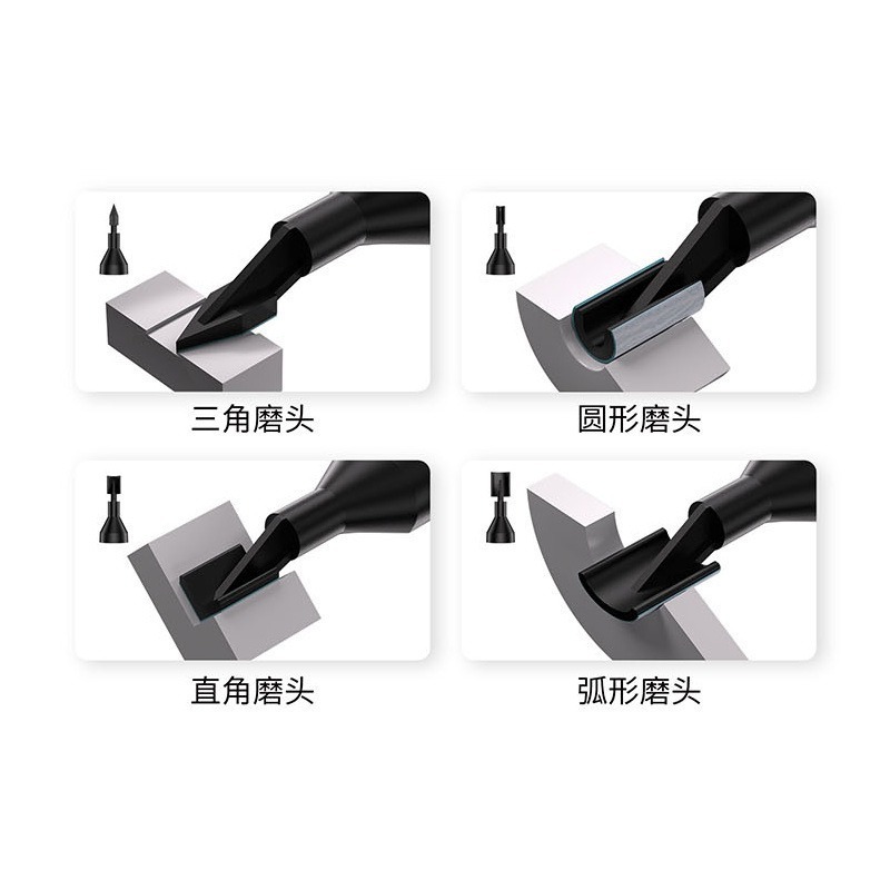 [从人] DSPIAE 迪斯派 往復式打磨筆 專用打磨頭 專用砂紙 耗材 適用 ES-A PRO 殘影 海綿砂紙-細節圖3