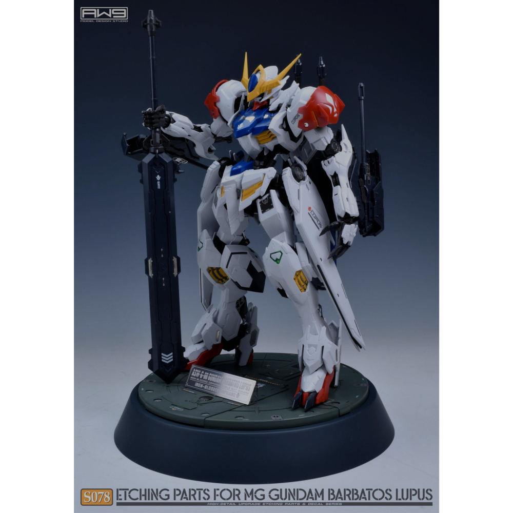 [从人] MAD AW9 S78 MG1/100 天狼型獵魔鋼彈蝕刻片附水貼 MAD S078 不含本體-細節圖5