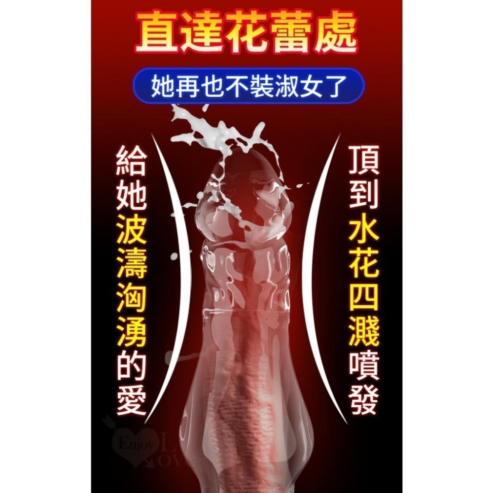 前端實心 防脫結狼結套/陰莖增長增粗套/老二加長加粗套/龜頭套/陽具套/陰莖束精鎖蛋套/男性持久套環/内置儲精槽-細節圖6