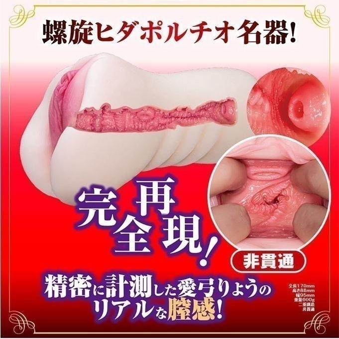 日本進口自慰器 NPG 新熟女の星【愛弓涼】AV女優飛機杯 人妻韻味名器套 逼真私處陰部淫部倒模 雙重構造 001990-細節圖3