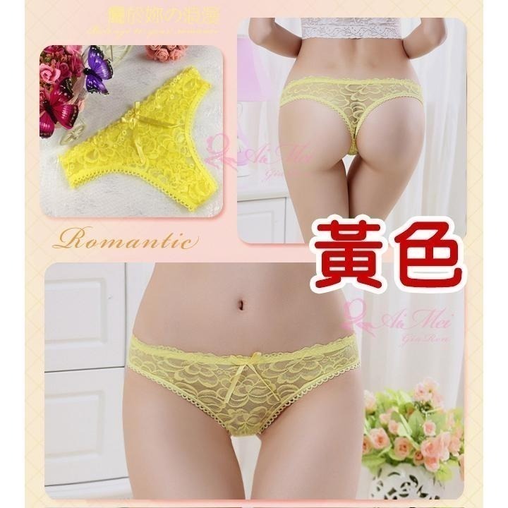 透明緹花蕾絲T字褲 低腰丁字褲 美臀透視網紗透膚 美體誘人 女生性感內褲 情趣內褲 美麗大方-細節圖6