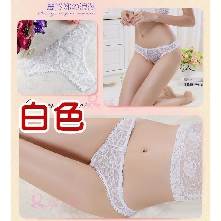透明緹花蕾絲T字褲 低腰丁字褲 美臀透視網紗透膚 美體誘人 女生性感內褲 情趣內褲 美麗大方-細節圖8