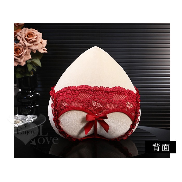 女性情趣內褲 美臀甜辣露臀 愛心蕾絲性感開檔內褲 細緻滾邊 女生開襠褲 低腰 蝴蝶結 三角褲 誘惑 39059-細節圖6