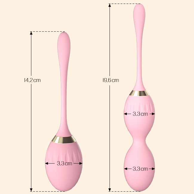 重力鍛鍊縮陰訓練 運動2階段球雙套裝組 凱格爾運動縮陰訓練球 陰道收縮鍛鍊器 物理縮陰聰明球 縮陰球 情趣用品-規格圖9