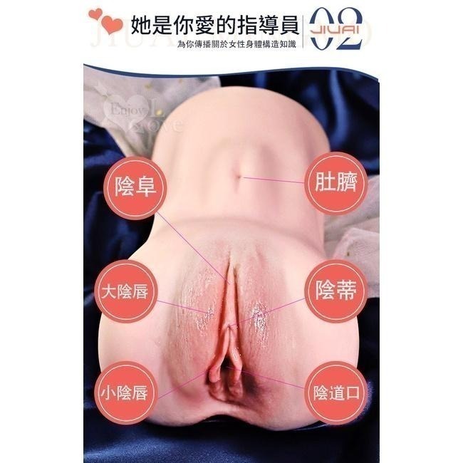 子宮自慰器【附120ml潤滑液】逼真陰部復刻倒模 超肉厚柔軟雙層雙色仿真通道夾吸自慰套 飛機杯 男用情趣用品000981-細節圖4