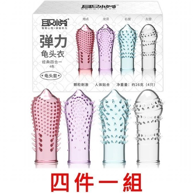 顆粒刺激帶刺龜頭套❤可當手指套 指尖套 跳蛋套/降低龜頭敏感度/果凍材質安全衛生 情趣用品 手指套自慰調情 001278-規格圖5