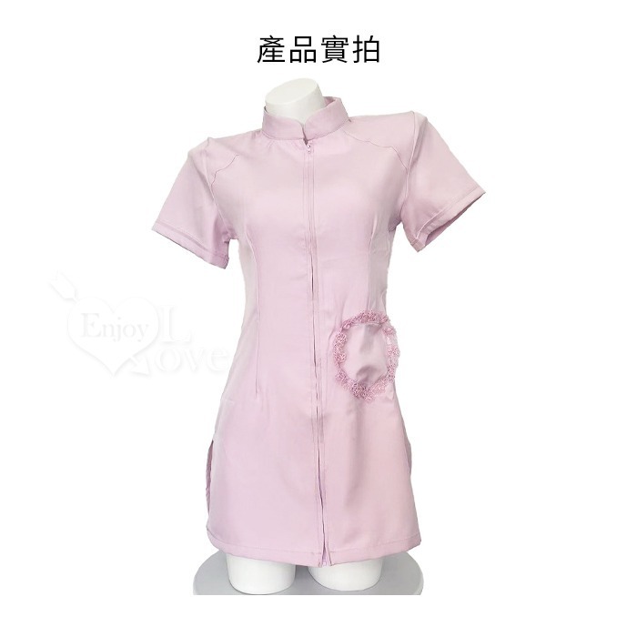 護士角色扮演服 激情護士服拉鍊露胸深V誘惑 開衩包臀連身裙 絲襪 護士制服 情趣睡衣性感內衣 表演夜店派對服 36222-細節圖8