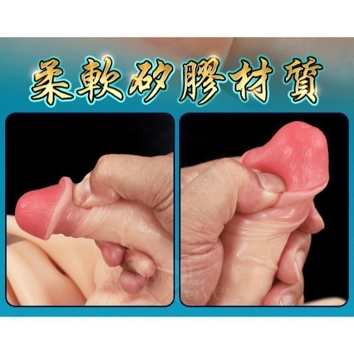 王者肉褲 全矽膠空心陽具穿戴褲 硅膠材質一體式穿戴褲 增長加粗老二仿真假屌 男用情趣穿戴式 肉感逼真按摩棒 003528-細節圖8