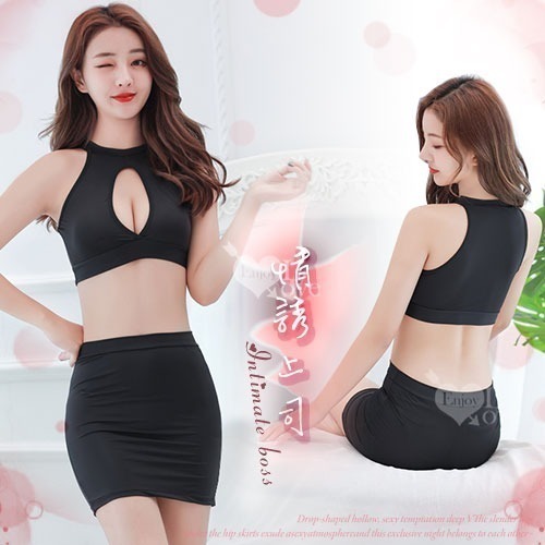 挖空爆乳 包臀短裙 秘書服角色扮演❤角色扮演 制服誘惑 情趣角色服 角色扮演服裝 角色扮演情趣 情趣睡衣 性感內衣-規格圖3