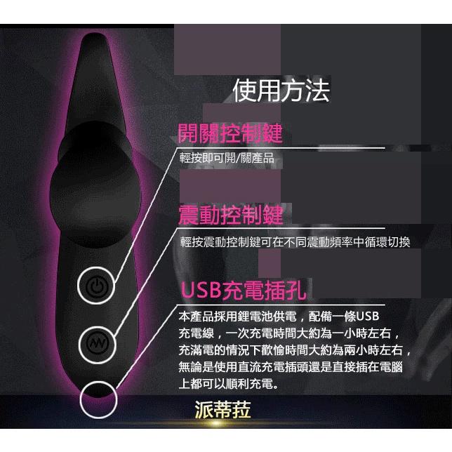 G點魔杖前列腺按摩器 30段變頻 USB充電式 前列腺刺激器 前立腺激發器 情趣按摩棒 情趣用品★001598-細節圖7