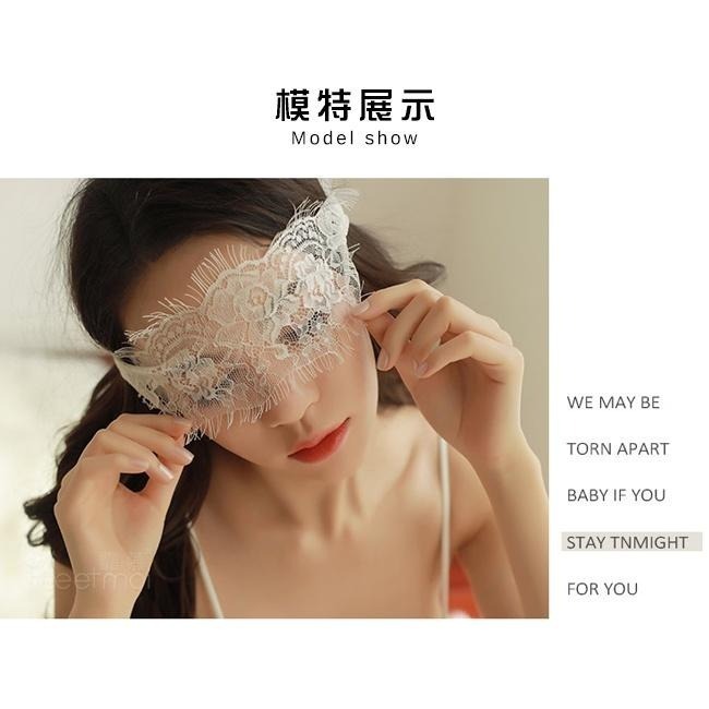 透薄迷濛蕾絲眼罩 調情眼罩 舞台表演狐媚裝扮 派對舞會 酒吧 夜店 化妝舞會 面具裝扮 性感配件 調情 挑逗 誘惑-細節圖5