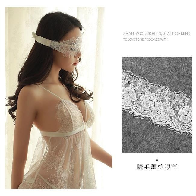 透薄迷濛蕾絲眼罩 調情眼罩 舞台表演狐媚裝扮 派對舞會 酒吧 夜店 化妝舞會 面具裝扮 性感配件 調情 挑逗 誘惑-細節圖7