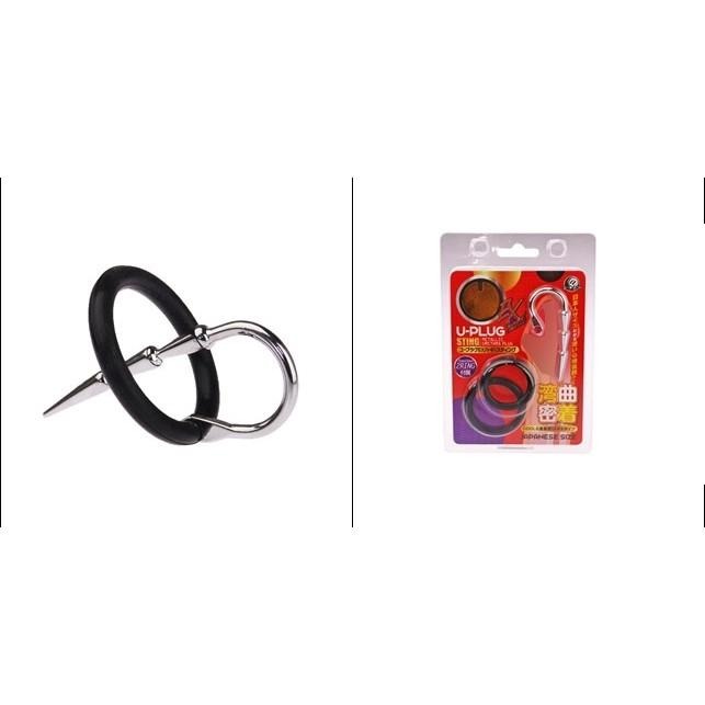 日本進口 日本A-one❤U-PLUG EX版 灣曲密着 馬眼尿道刺激擴張棒/前列腺刺/紅/入侵阻尿金屬棒★006817-細節圖4