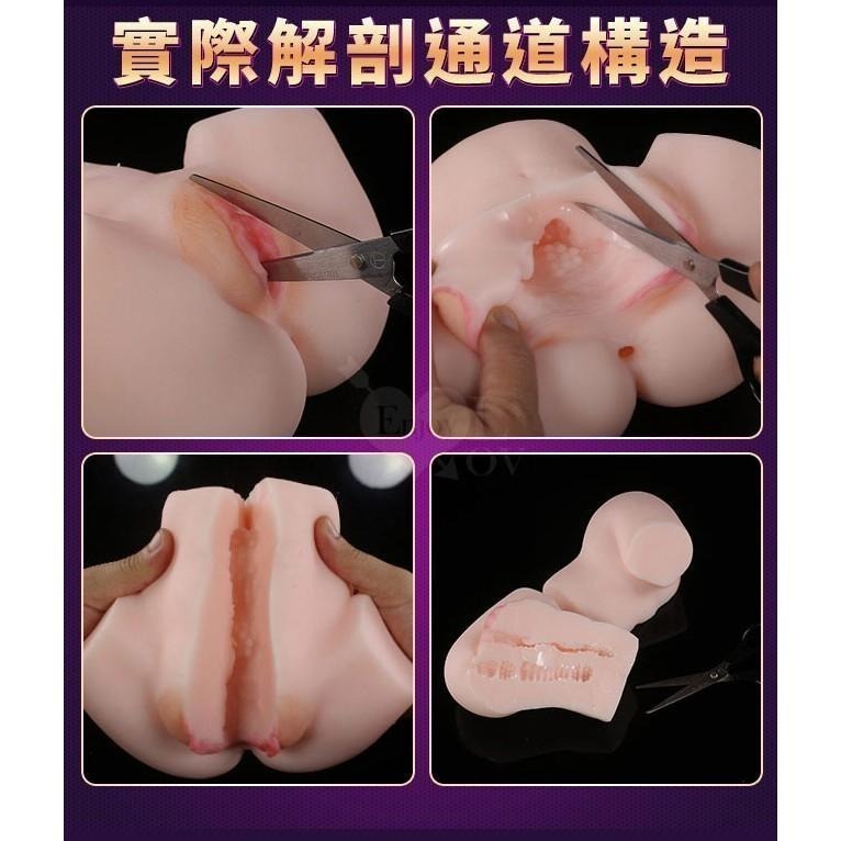 幼女蘿莉雙穴自慰器❤立體雙穴3D真人倒模自慰套 陰交肛交雙穴雙交嫩穴包覆自慰器【附贈200ml潤滑液】★001676-細節圖8