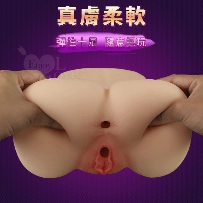 網紅3D真人倒模❤3D立體雙穴自慰器 陰交肛交自慰名器/自慰套【附贈120ml潤滑液】飛機杯 情趣用品 000510-細節圖6
