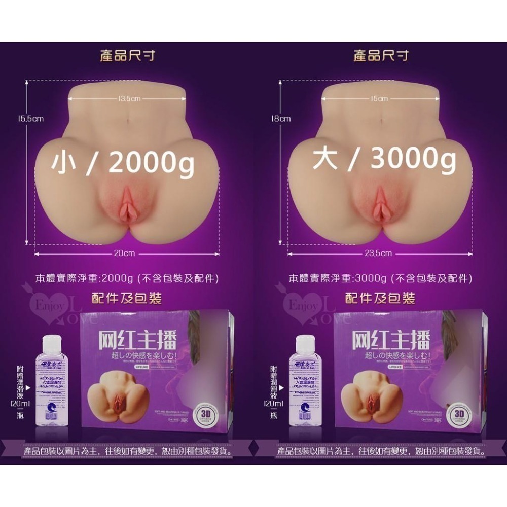 網紅3D真人倒模❤3D立體雙穴自慰器 陰交肛交自慰名器/自慰套【附贈120ml潤滑液】飛機杯 情趣用品 000510-細節圖9