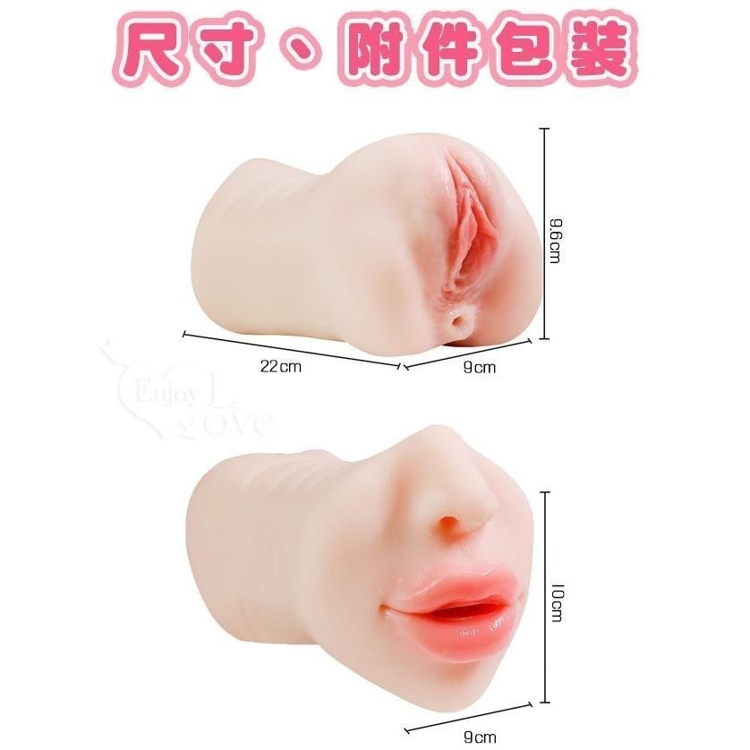口交+陰交+肛交 三體合一仿真男用自慰器 自慰套【贈120ml潤滑液】飛機杯/自慰杯/自愛器/名器/非貫通★003878-細節圖8