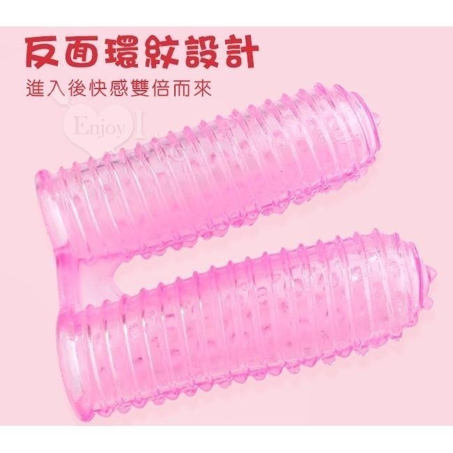摳B摳陰蒂潮吹神器手指套 伴侶挑情女生自慰 顆粒摩擦雙指連體水晶軟膠 指交指愛 情趣用品 前戲調情 003675-細節圖5