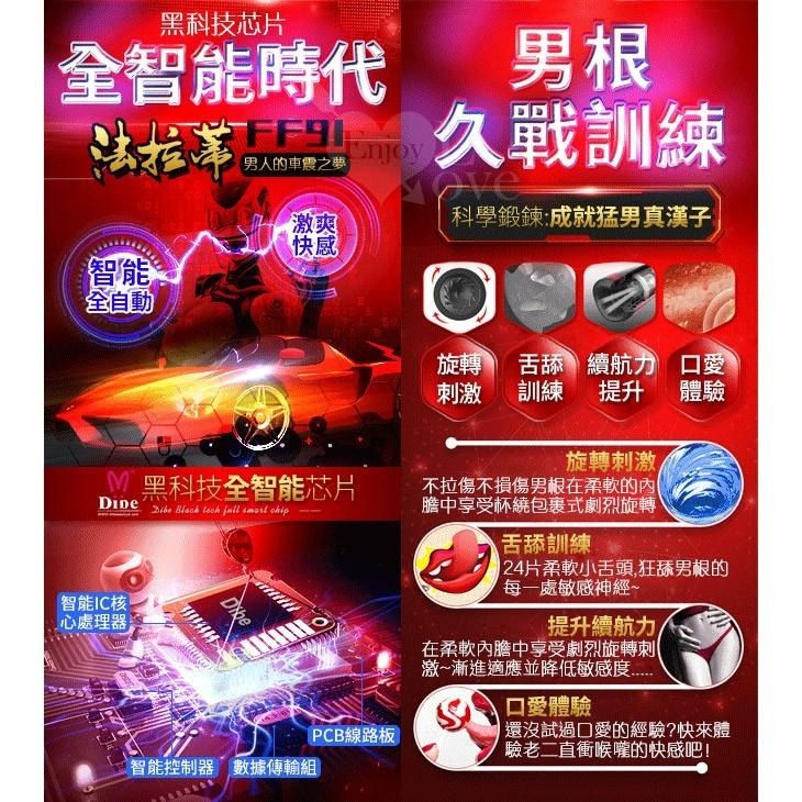 黑科技智能3速+4頻左右旋轉 4D立體口交自慰飛機杯/電動自慰杯【24片舌舔擼動夾擊+真人發音耳機淫聲】★G003699-細節圖5