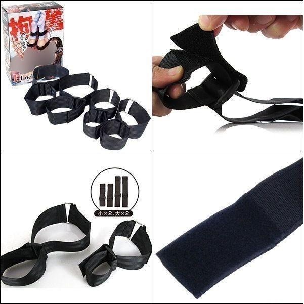 日本A-one＊Elock拘奮快感拘束-兩腕足枷/SM道具/SM用品/SM調情/性虐待/情趣用品★005043-細節圖4