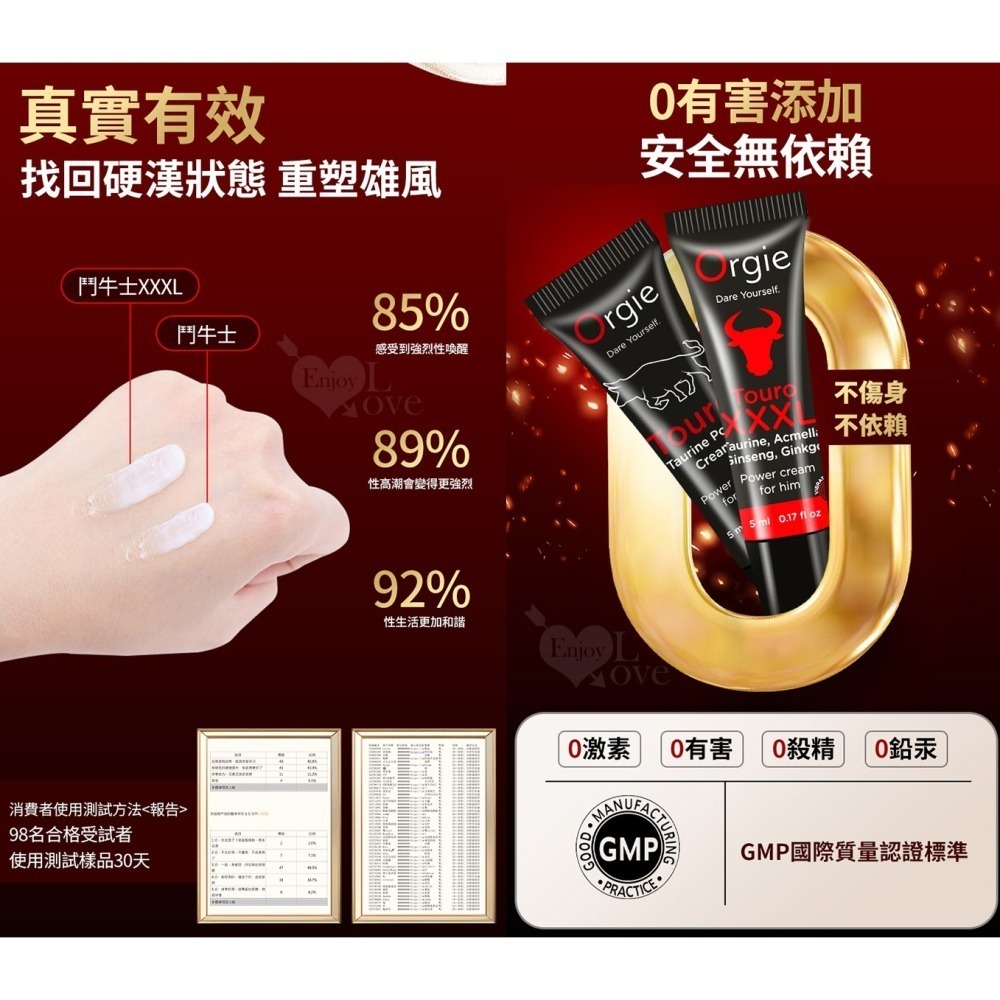 葡萄牙 TouroXXXL 鬥牛士硬核能量膏【套裝 2款各5ml】男用賦活修護+助挺勃起︱持久液︱情趣用品 002858-細節圖6