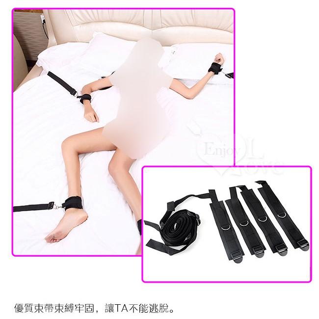 綁手綁腳/睡床綁帶組/SM道具/SM用品/性虐待/SM調教 (普通版)★002486-細節圖4