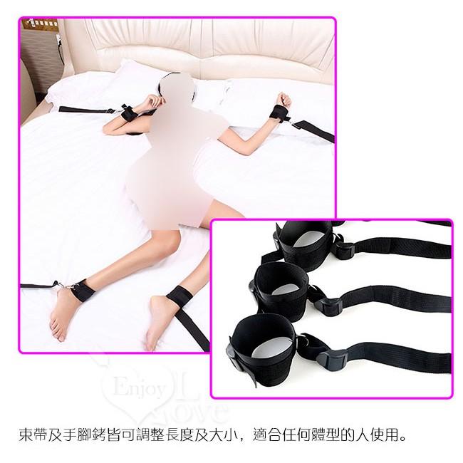 綁手綁腳/睡床綁帶組/SM道具/SM用品/性虐待/SM調教 (普通版)★002486-細節圖5