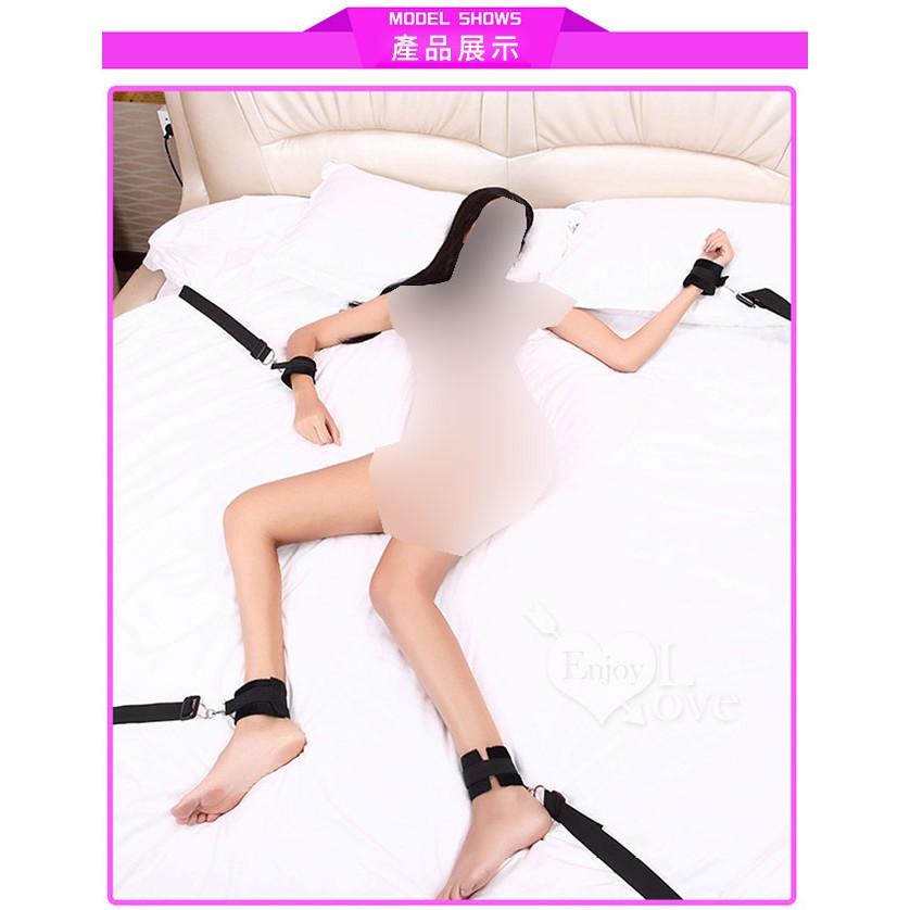 綁手綁腳/睡床綁帶組/SM道具/SM用品/性虐待/SM調教 (普通版)★002486-細節圖6