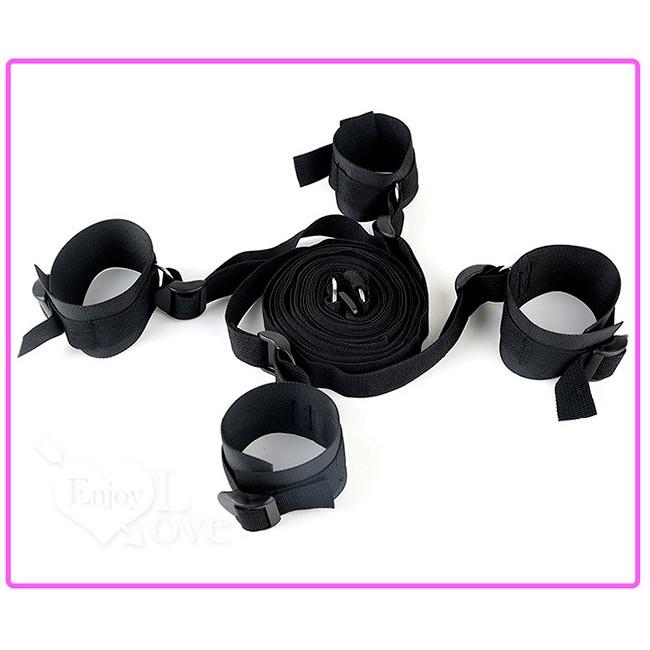 綁手綁腳/睡床綁帶組/SM道具/SM用品/性虐待/SM調教 (普通版)★002486-細節圖7