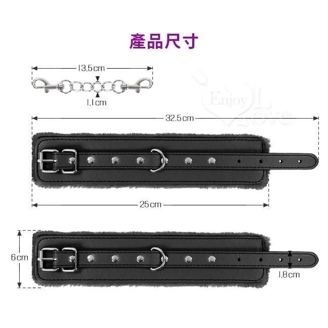 束縛 SM刑具❤時尚性感有型 絨毛內襯舒適感手銬/手枷/SM道具/SM用品/性虐待/SM調教/激情虐戀 005558-細節圖8