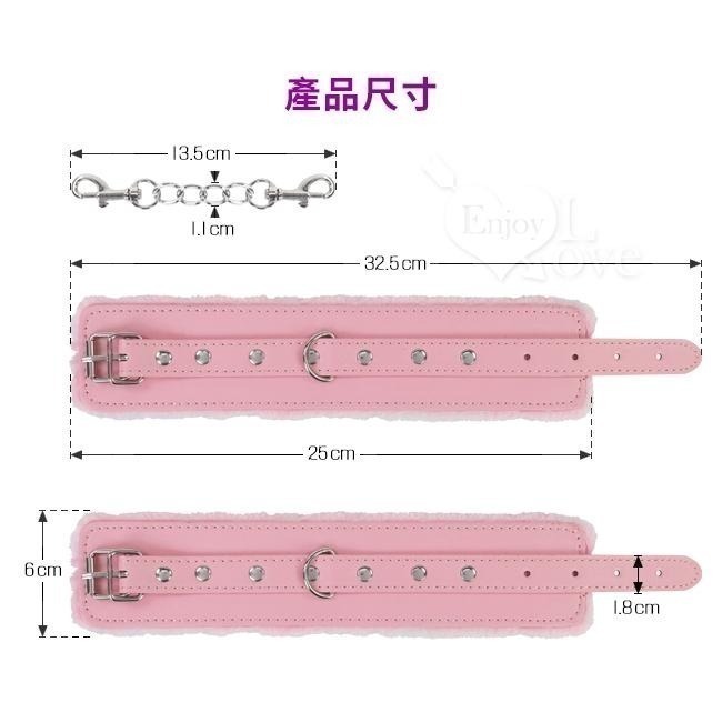 束縛 SM刑具❤時尚性感有型 絨毛內襯舒適感手銬/手枷/SM道具/SM用品/性虐待/SM調教/激情虐戀 005558-細節圖9