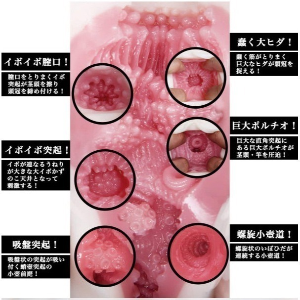 日本NPG＊高橋聖子名器真人乳膠-名器11/自慰套/自慰器/飛機杯/自愛器/名器/無電動自慰杯★002121-細節圖5