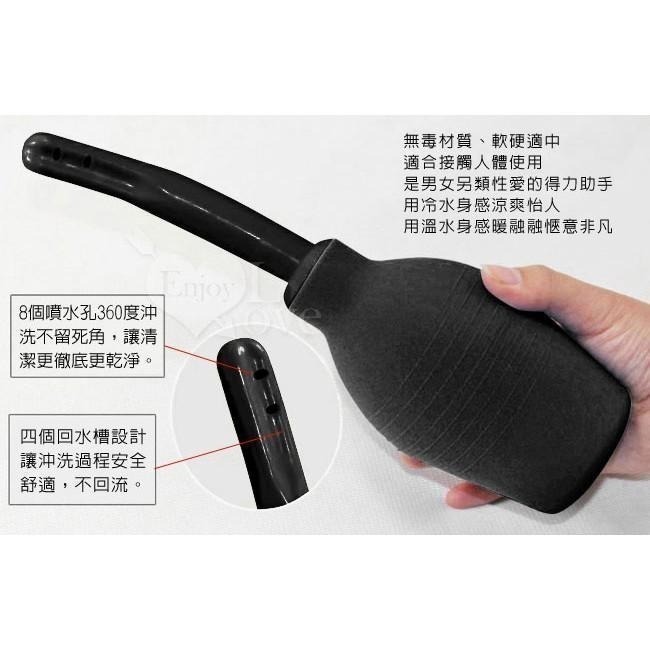 前後庭清洗器 黑色(8噴水孔)清洗肛門灌腸 後庭屁股 清洗陰道 清潔肛門後庭 清潔陰道 肛交用品 情趣用品 005193-細節圖2
