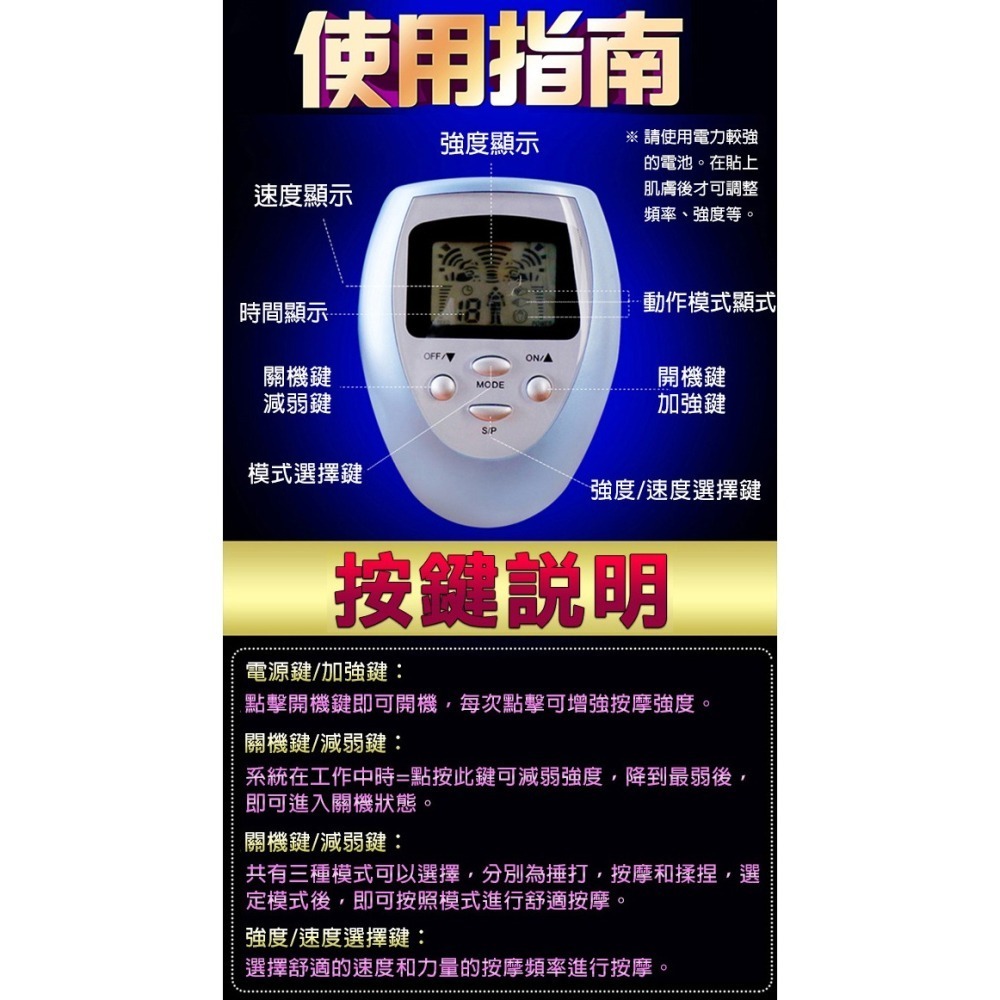 電擊貼片 電擊按摩貼片 低週波酥麻快感連打 情趣按摩貼 脈衝電擊刺激雙乳+陰蒂雙刺激 頸肩腰肌肉舒緩按摩器 001511-細節圖8