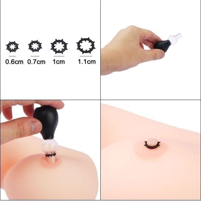 日本原裝進口 日本A-one＊乳首環絕頂吸乳器-HARD 吸乳頭 吸奶頭 SM道具 SM用品 情趣用品★001276-細節圖6