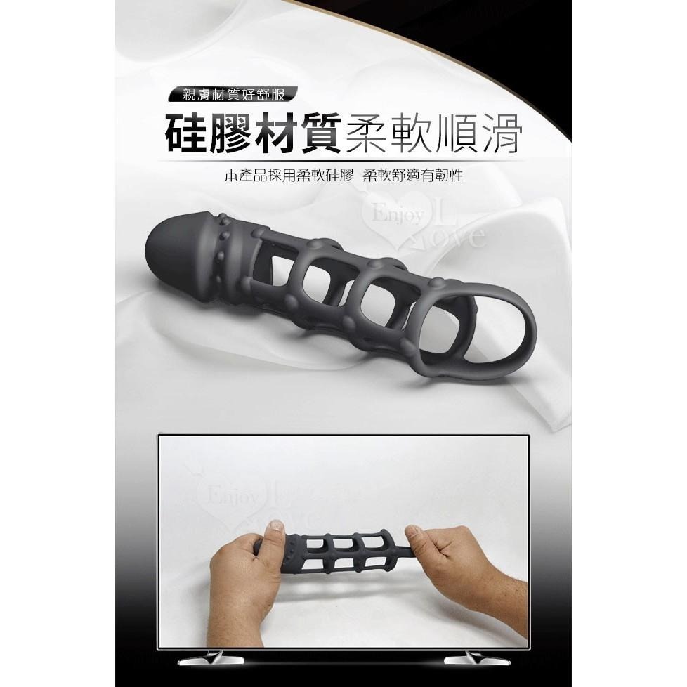 身猛黑武士 鳥籠變加強加粗加長套/男性鎖精持久套環/陰莖增長加粗套/老二增長加粗套/陽具增長加粗套★000267-細節圖6