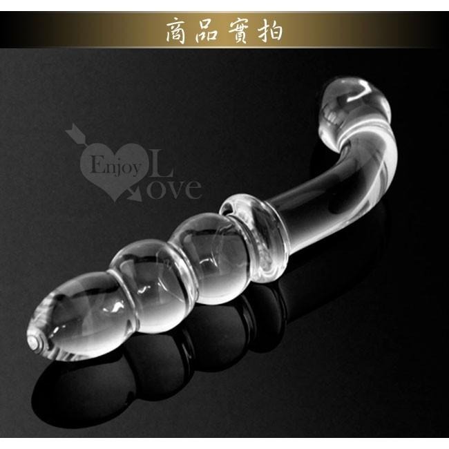 G點葫蘆棒‧橢圓頭連珠水晶玻璃棒 雙頭可用)【003040】-細節圖2