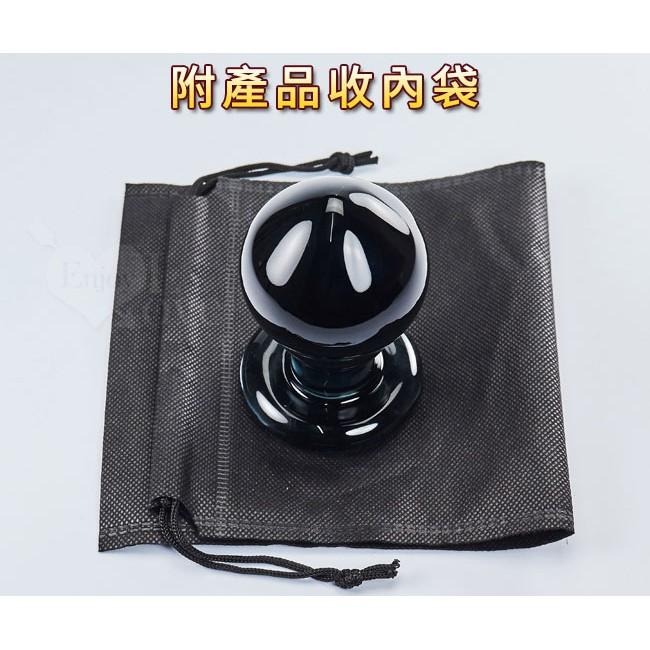黑色巨塔‧拳交冰晶玻璃後庭擴張肛塞【G003008】-細節圖8