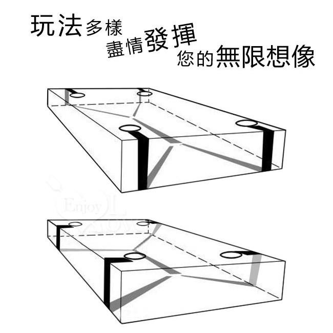 另類遊戲‧簡易型 - SM 調情睡床綁帶捆綁束縛組【001047】-細節圖3