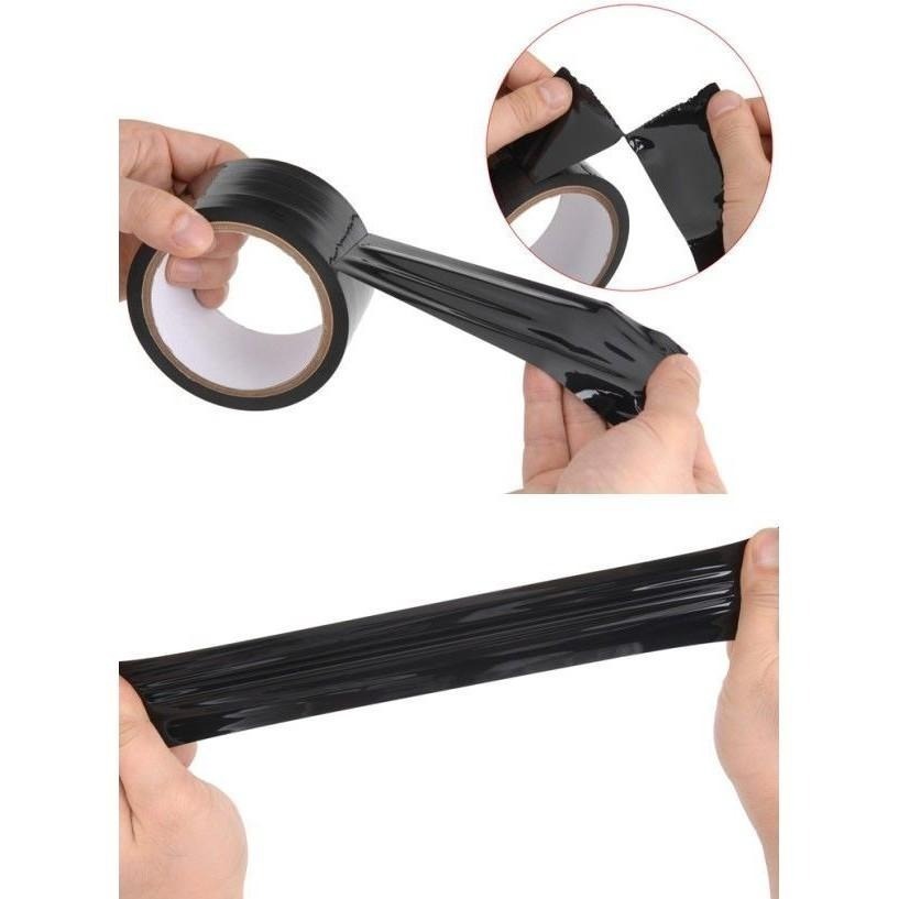 激情SM安全防靜電膠帶 (黑色)【G002275】-細節圖5