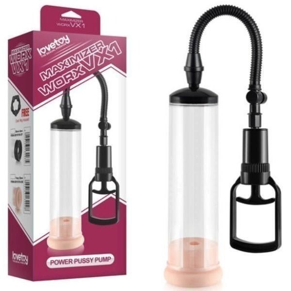 W-VX1 拉桿式真空吸引器 陰部唧拉式吸引鍛鍊器 助勃器/陰莖增長增粗器/老二增長增粗器★002244-細節圖4