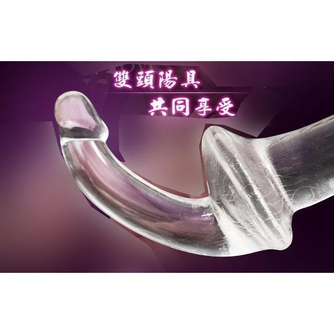 雙頭龍按摩棒❤女同志 雙爽型按摩棒/同性戀愛/情趣按摩棒/自慰按摩棒/仿真老二按摩棒/陽具按摩棒/情趣用品 001879-細節圖4
